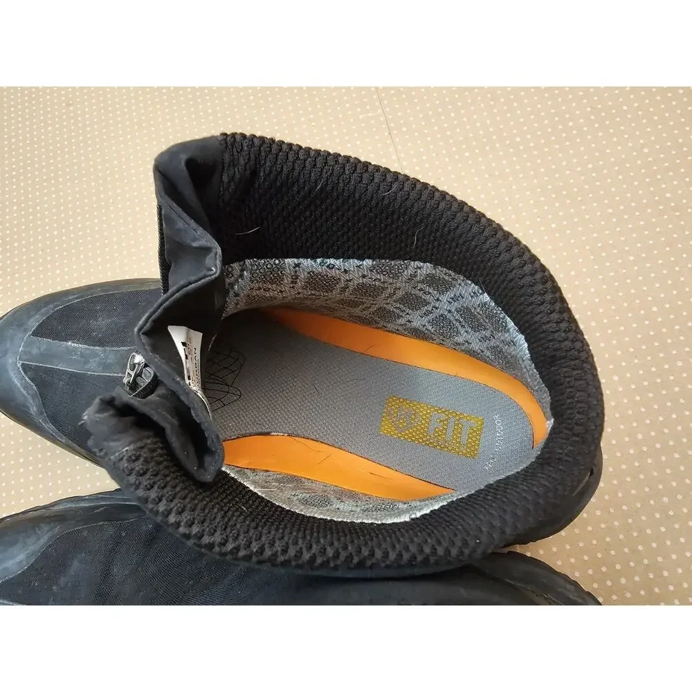 XPETI Men's Coldurban II Front Zip Waterproof Campsite Hiking 11.5, Black